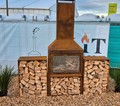 Classic Corten 900 Outdoor Fireplace