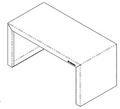 900mm fire plinth