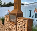 Fire Pit Mesh Door