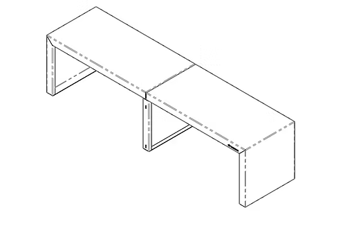 Fire plinth 2400mm