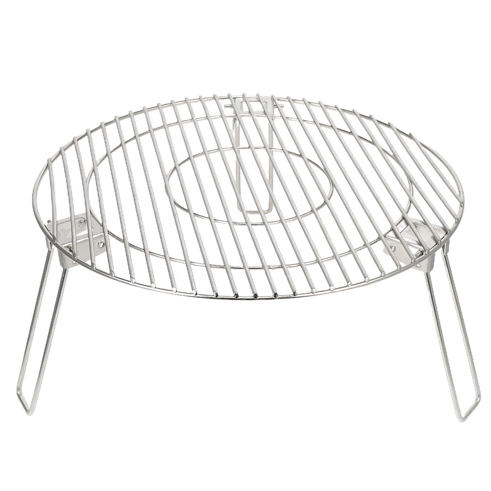 Stainless steel fire pit grill