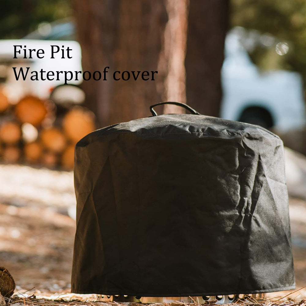Fire pit waterproof cover 